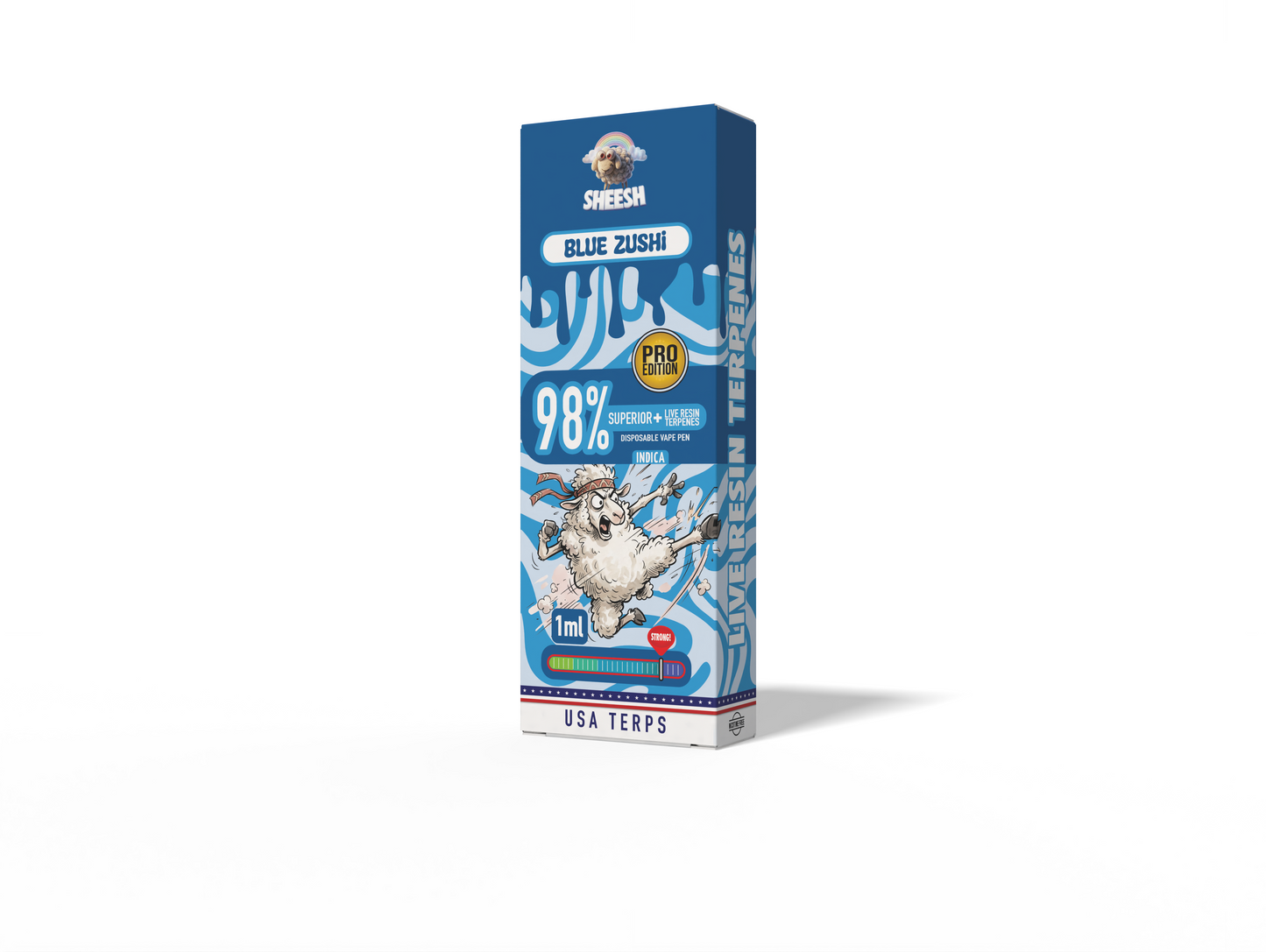 Sheesh  |  Pro Edition  |   1ML Disposable CBD Vape