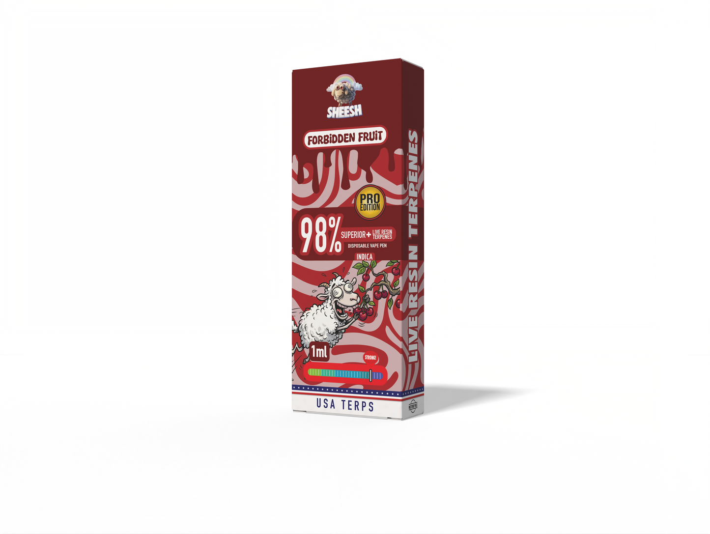 Sheesh  |  Pro Edition  |   1ML Disposable CBD Vape