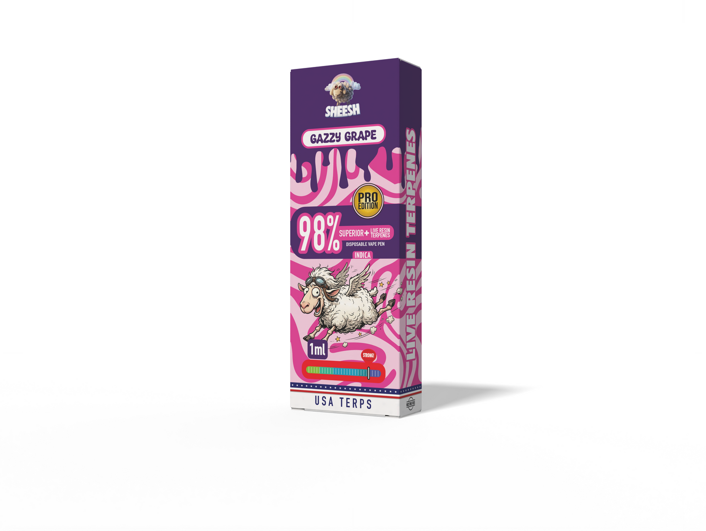 Sheesh  |  Pro Edition  |   1ML Disposable CBD Vape