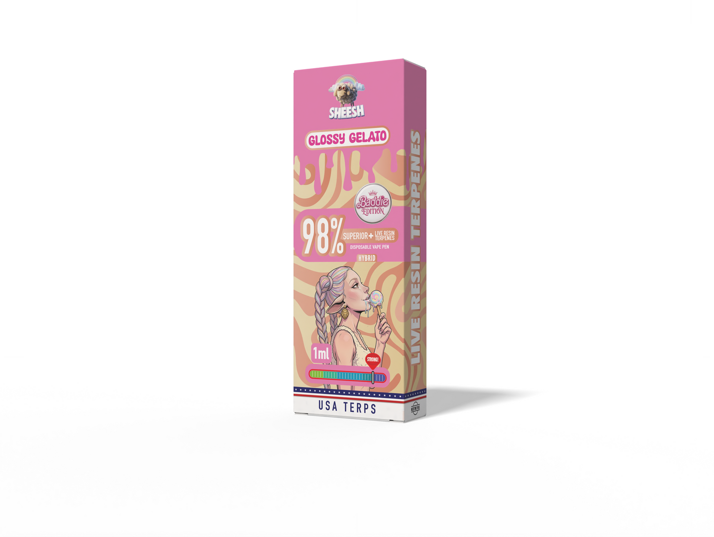 Sheesh  |  Pro Edition  |   1ML Disposable CBD Vape