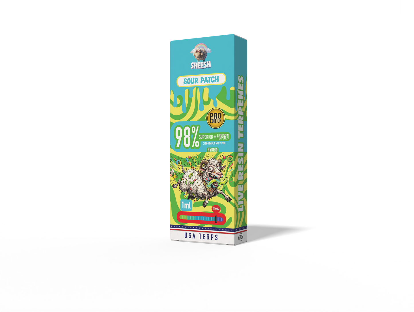 Sheesh  |  Pro Edition  |   1ML Disposable CBD Vape