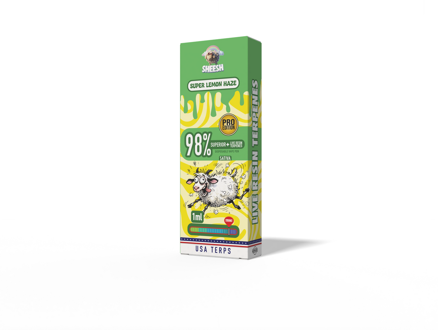 Sheesh  |  Pro Edition  |   1ML Disposable CBD Vape
