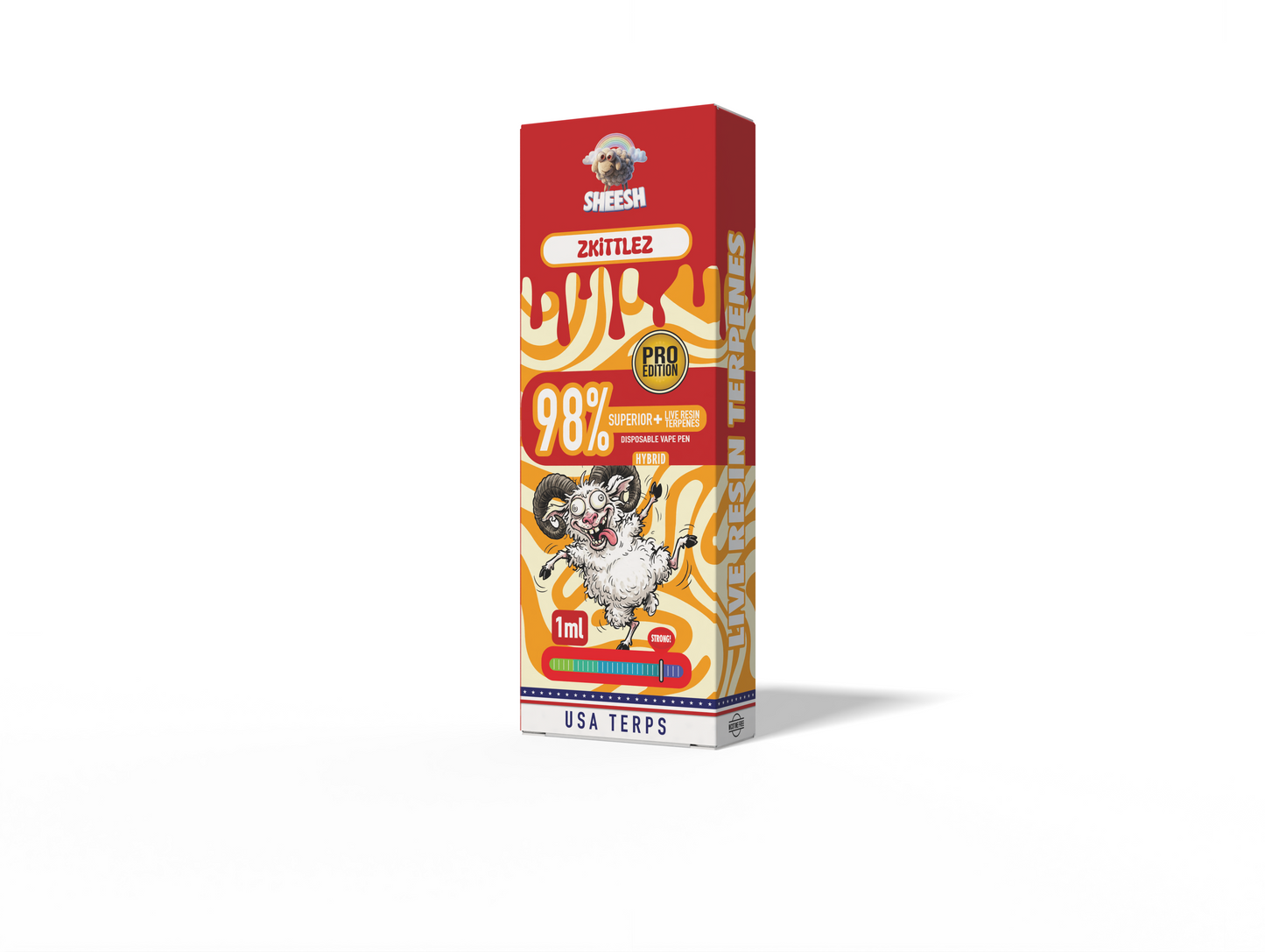 Sheesh  |  Pro Edition  |   1ML Disposable CBD Vape