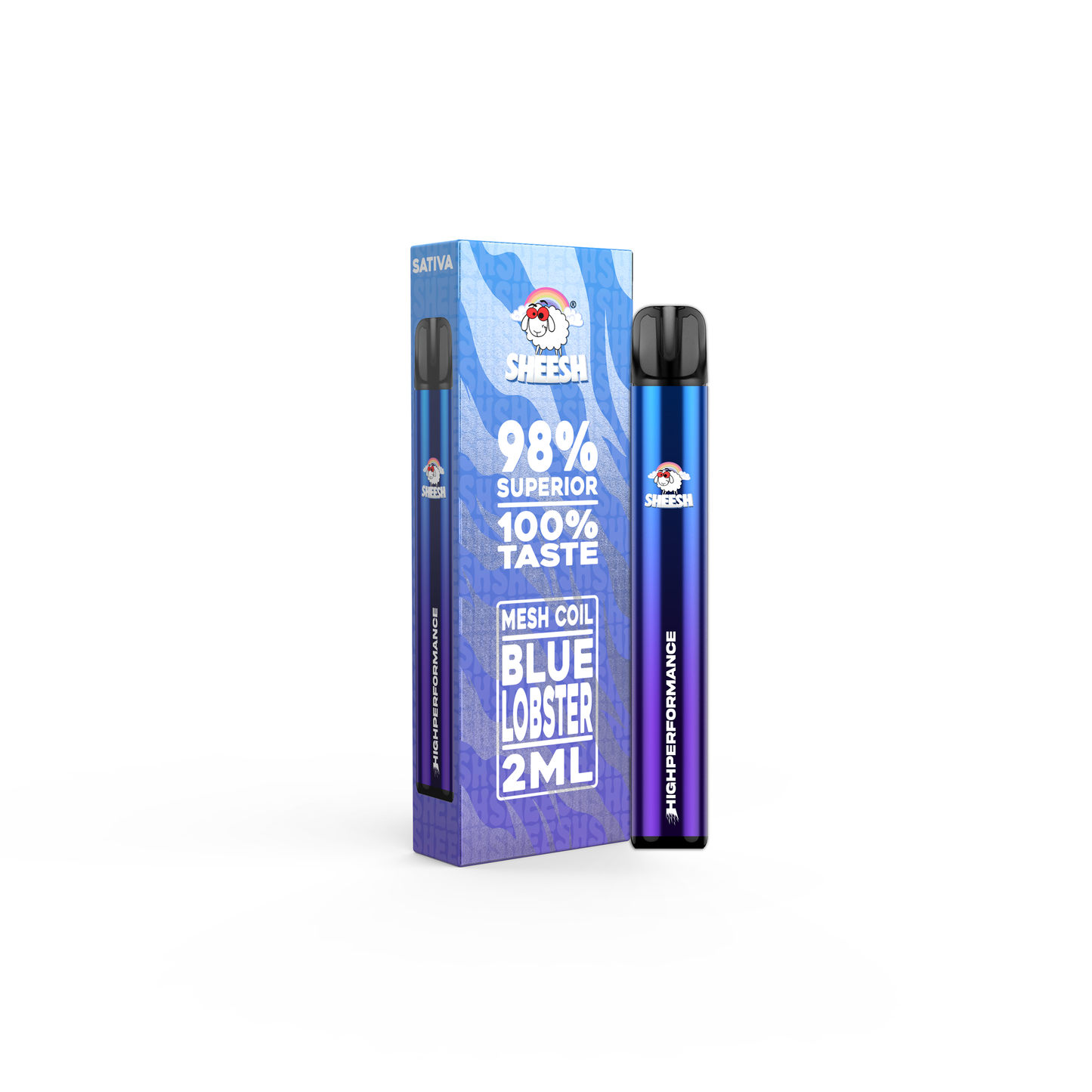Sheesh  |  True Taste  |  2ml Disposable CBD Vape