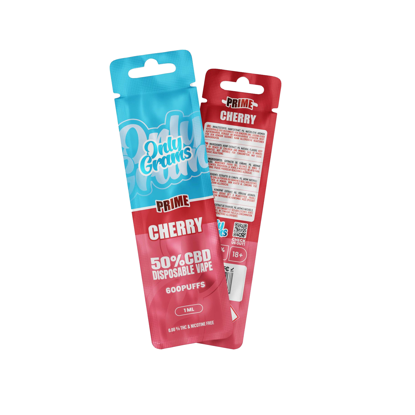 Only Grams Prime  |  Disposable Vape