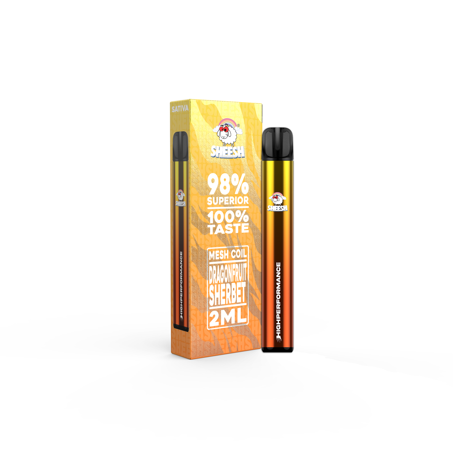Sheesh  |  True Taste  |  2ml Disposable CBD Vape