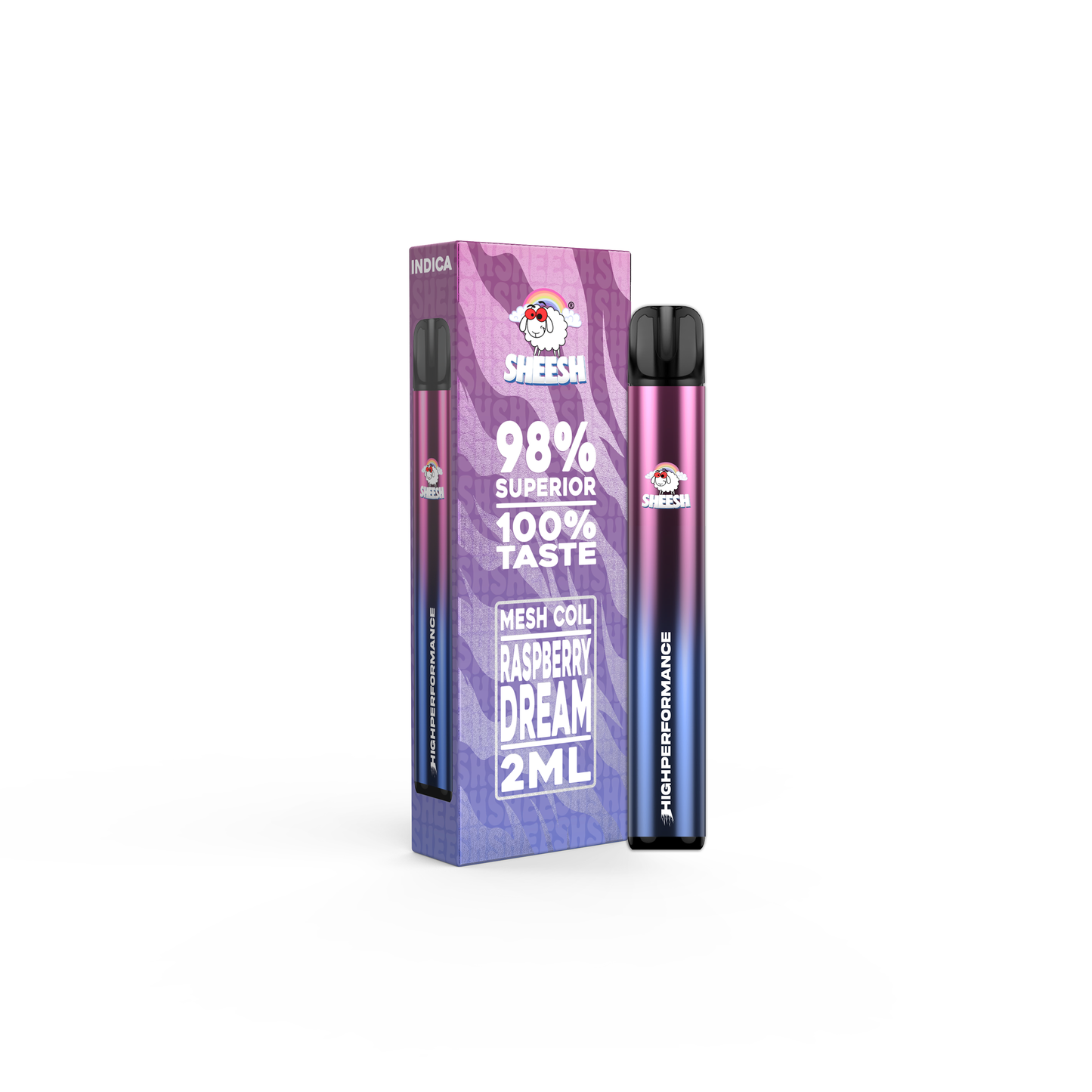 Sheesh  |  True Taste  |  2ml Disposable CBD Vape