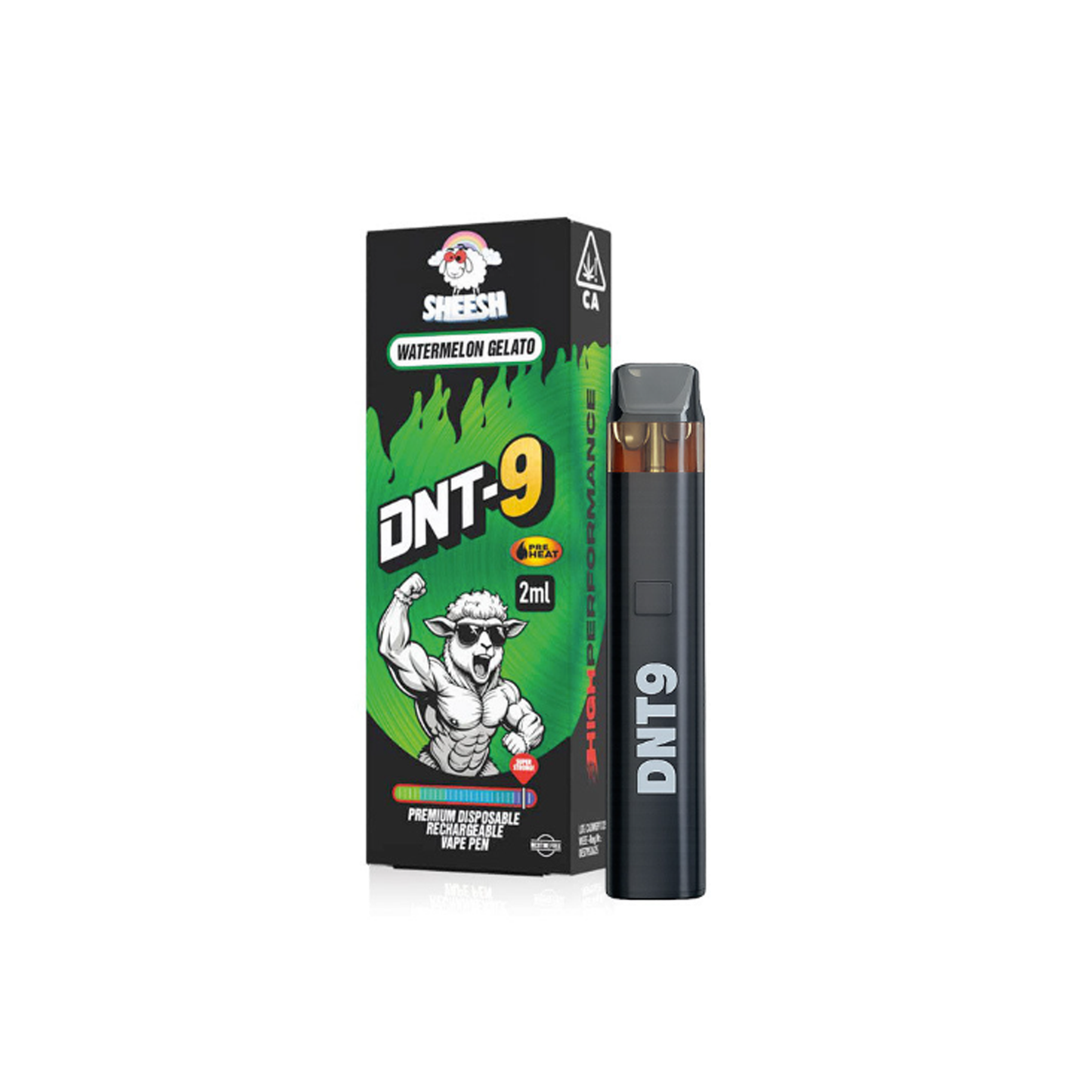 Sheesh | DNT-9 | 2ML Disposable CBD Vape
